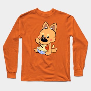 Ramen Pupper Long Sleeve T-Shirt